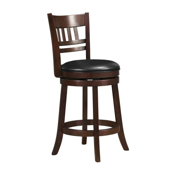 1140E-24S-Dining Swivel Counter Height Chair - Image 4
