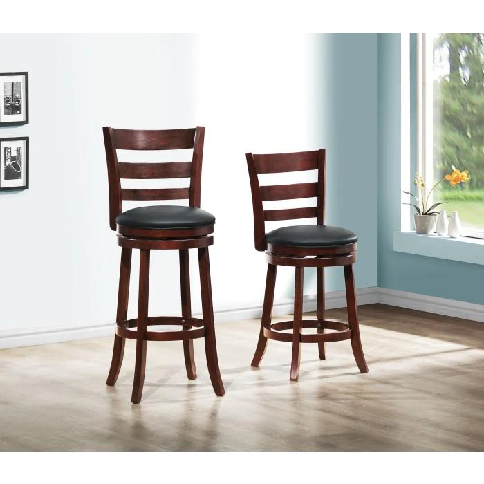 1144E-24S-Dining Swivel Counter Height Chair - Image 2