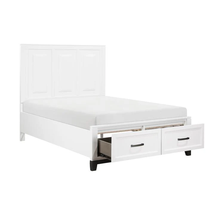1450WHF-1-Youth (3) Full Platform Bed with Footboard Storage - Image 3