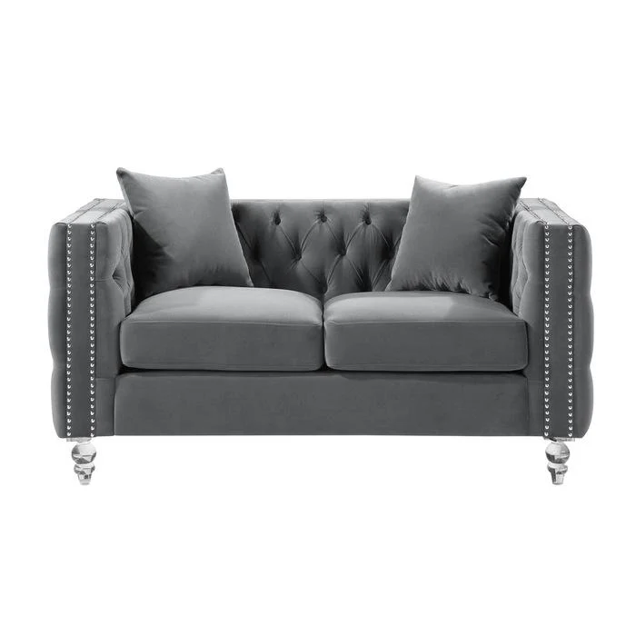 9349GRY-2 - Love Seat