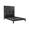 BALI QUEEN BED -R/S-BLACK