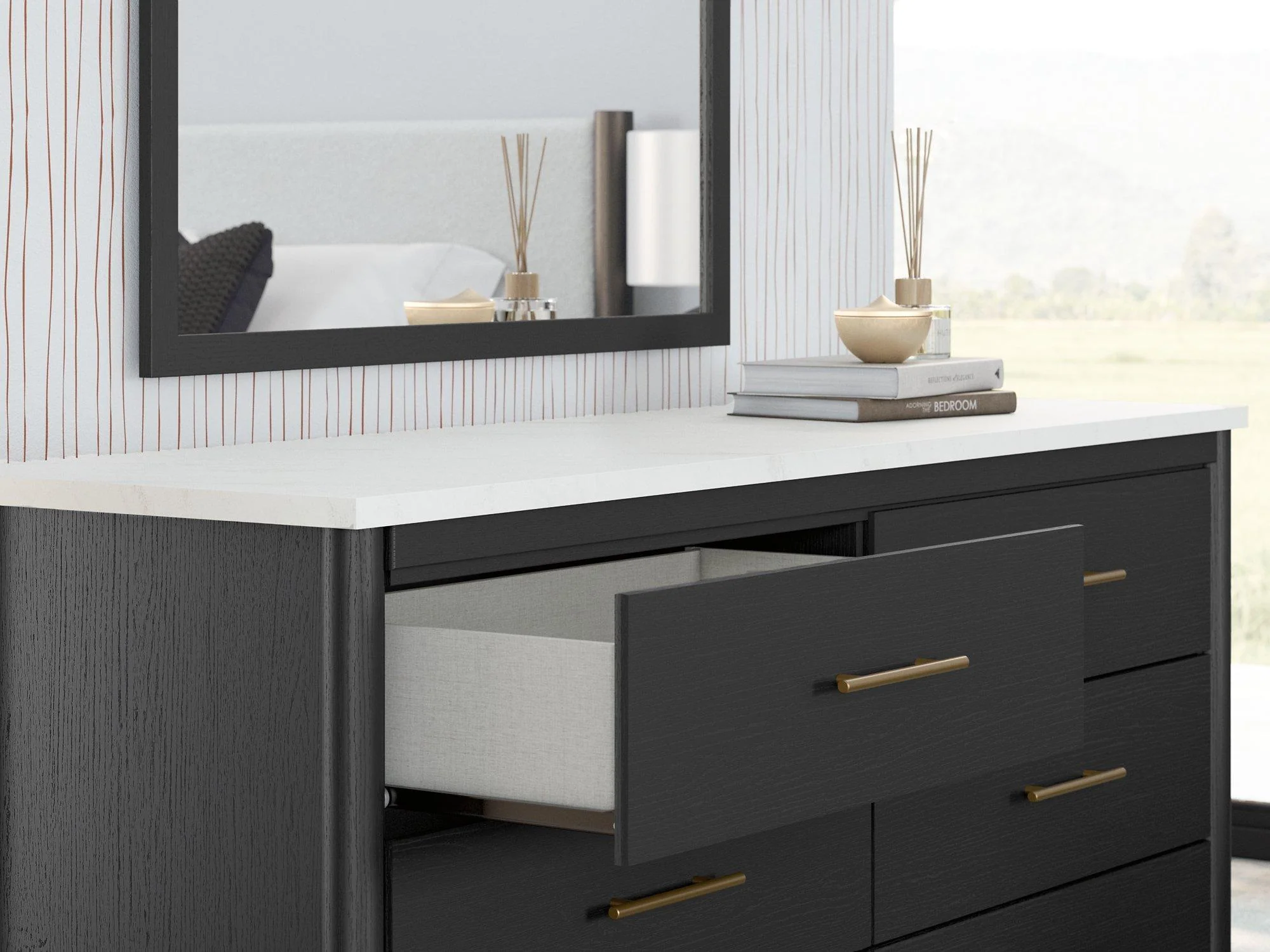 Cadmori Dresser and Mirror - Image 20