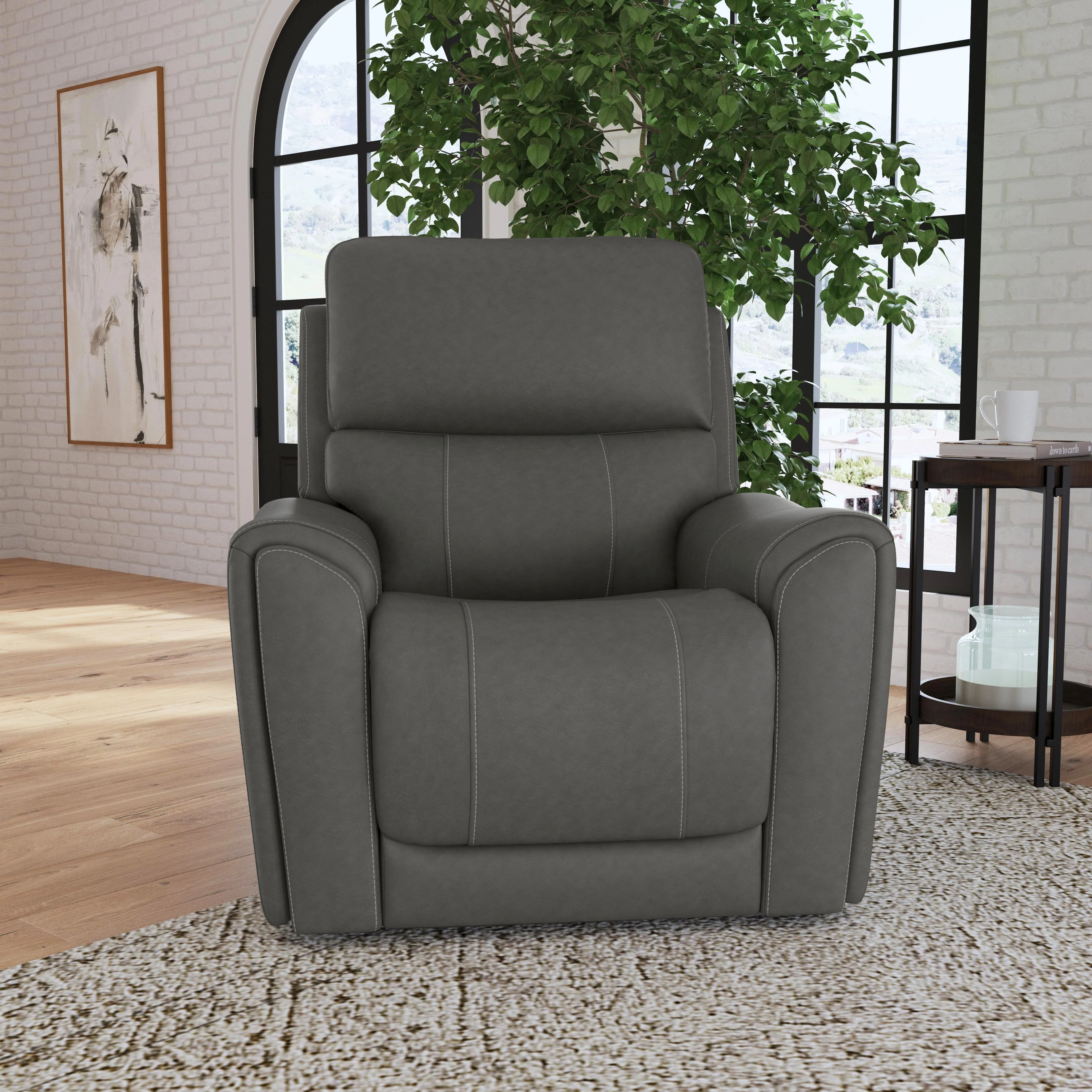 Carter Power Recliner with Power Headrest & Lumbar - Image 2