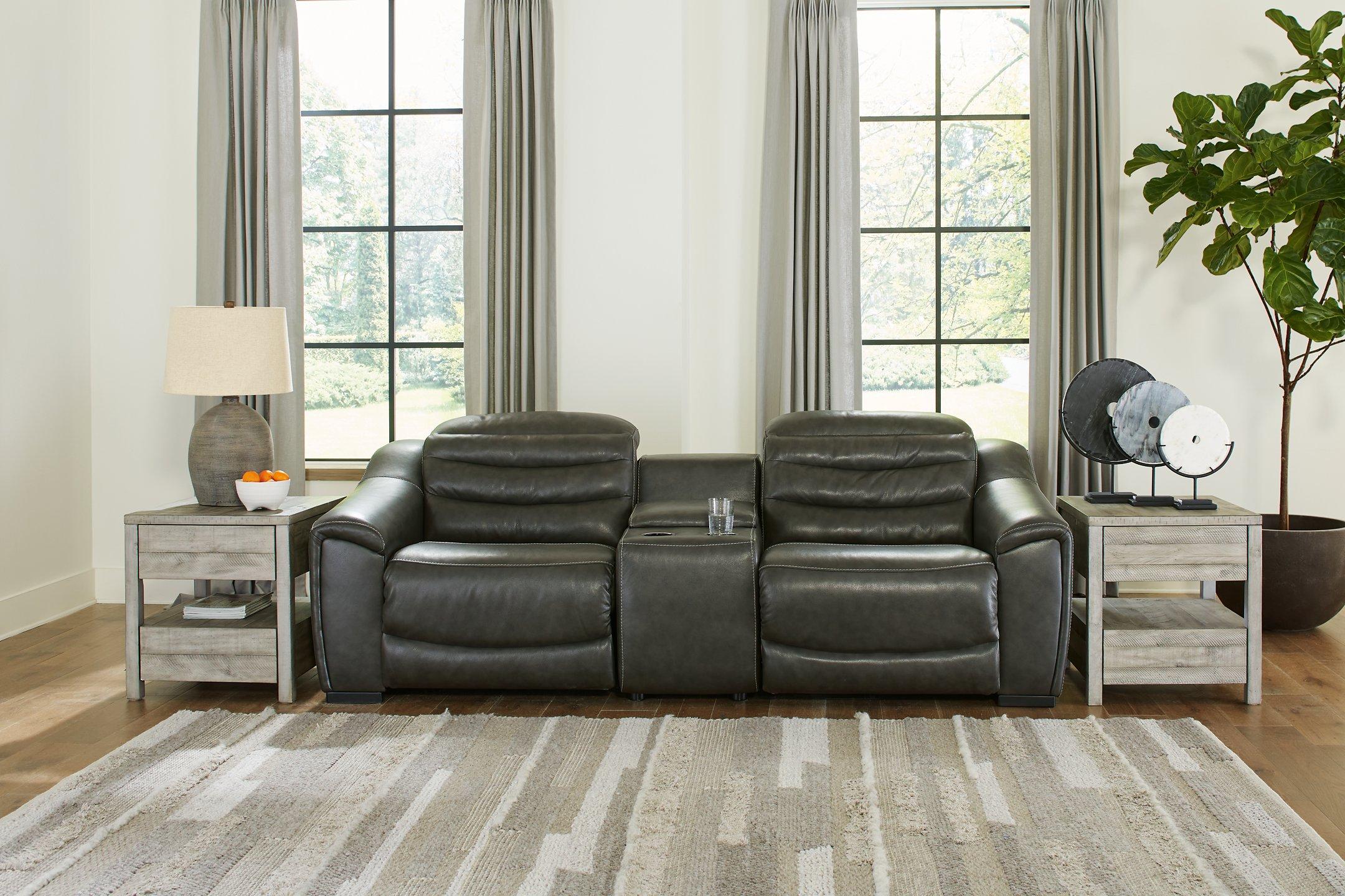 Center Line 3-Piece Power Reclining Loveseat with Console - Image 2