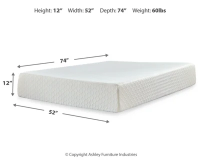 Chime 12 Inch Memory Foam Mattress in a Box - Image 8