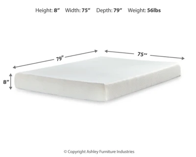 Chime 8 Inch Memory Foam Mattress in a Box - Image 8