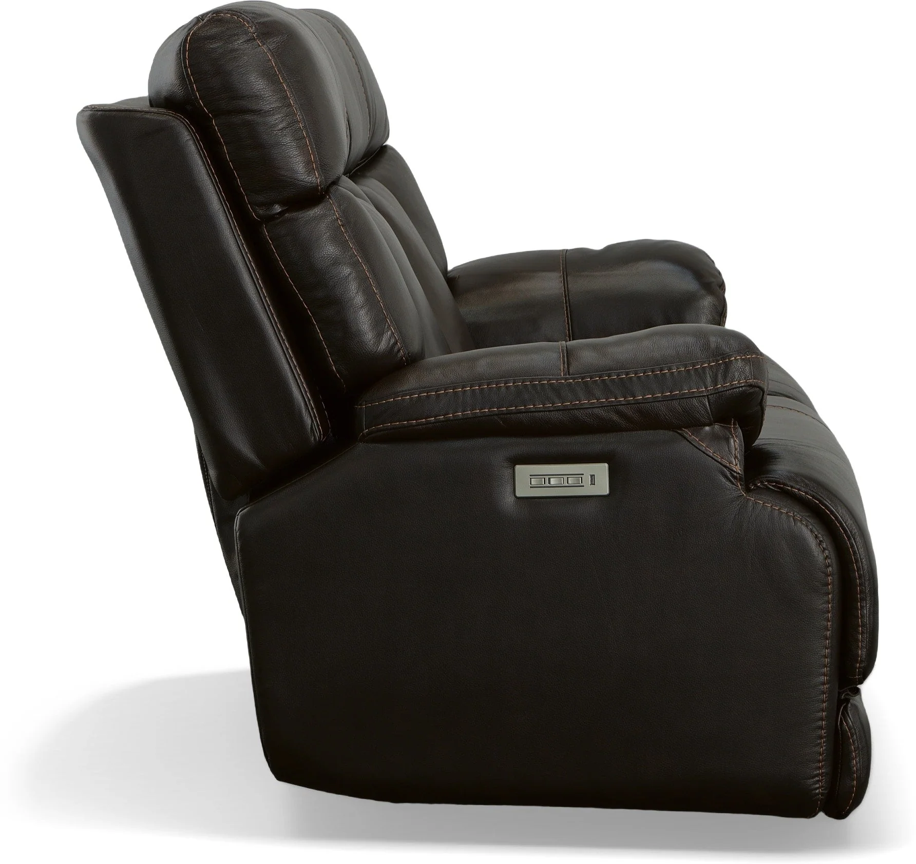 Clive Power Reclining Loveseat with Power Headrests & Lumbar - Image 3