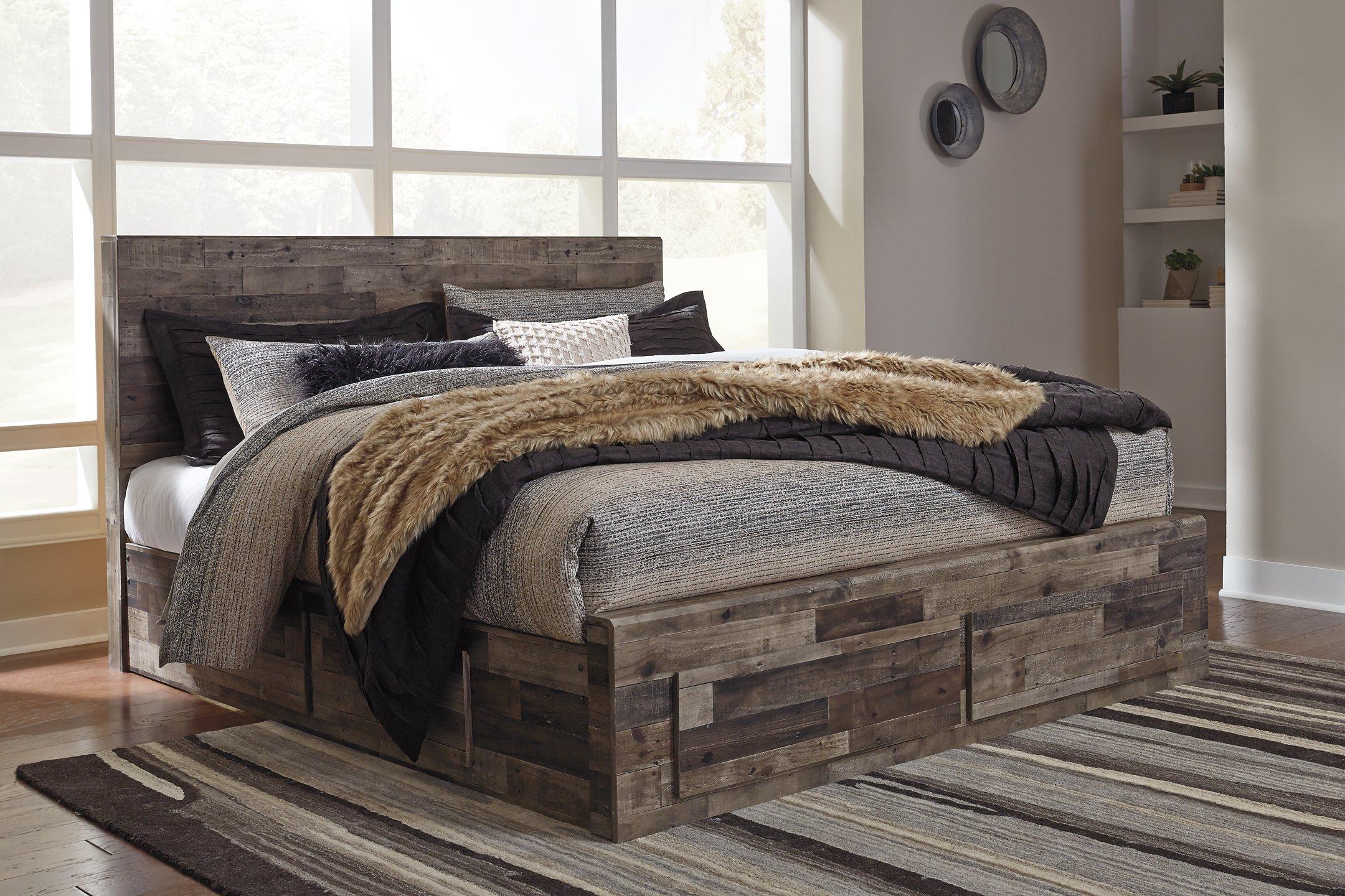 Derekson Bed with 6 Storage Drawers - Image 2