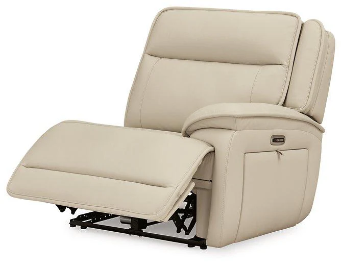 Double Deal Power Reclining Loveseat Sectional with Console - Image 16