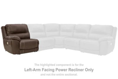 Dunleith Power Reclining Loveseat with Console - Image 8