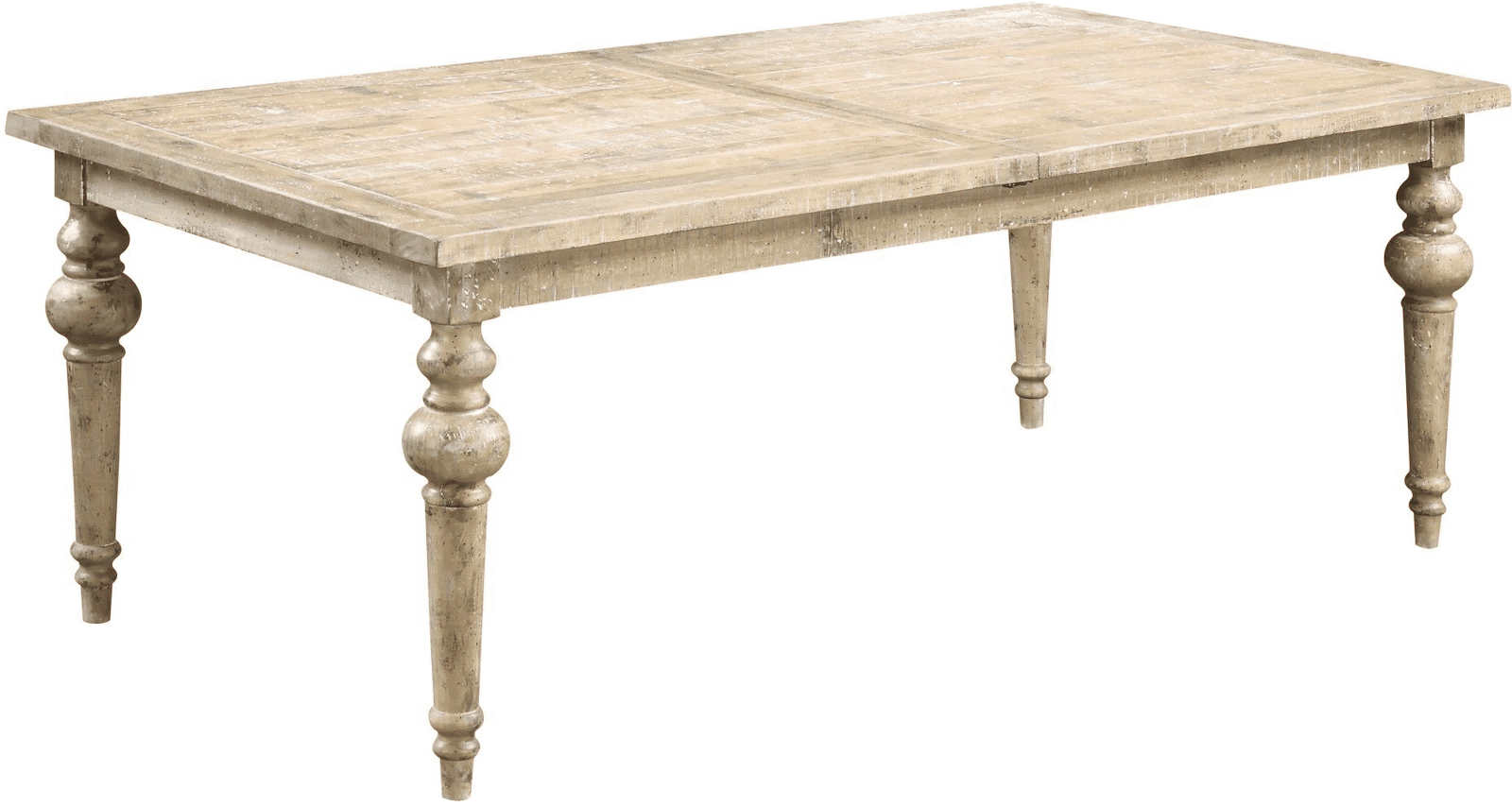 Emerald Home Interlude Dining Table in Weathered Pine - Image 2