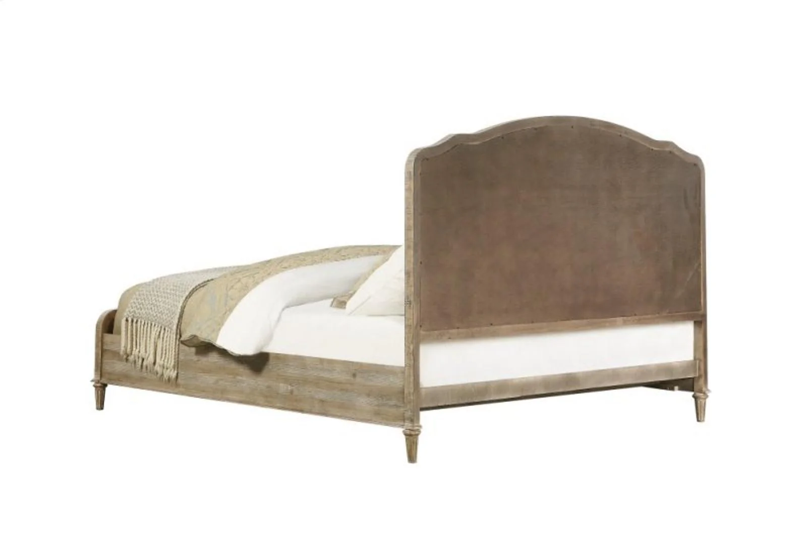 Emerald Home Interlude Queen Upholstered Bed in Sandstone - Image 3
