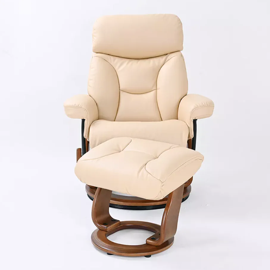 Emmie II - Stressless Recliner with Ottoman by Benchmaster - Image 3