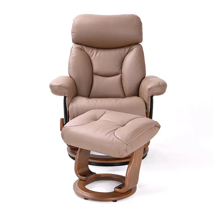 Emmie II - Stressless Recliner with Ottoman by Benchmaster - Image 4
