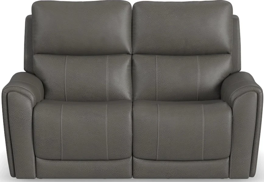 Flexsteel Carter Power Reclining Loveseat with Power Headrests and Lumbar - Image 3
