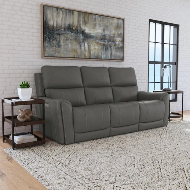 Flexsteel Carter Power Reclining Sofa with Power Headrests and Lumbar - Image 9