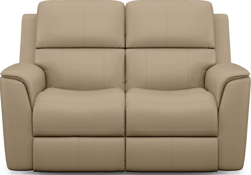 Flexsteel Henry Power Reclining Loveseat with Power Headrests and Lumbar - Image 11