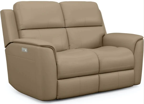 Flexsteel Henry Power Reclining Loveseat with Power Headrests and Lumbar - Image 12