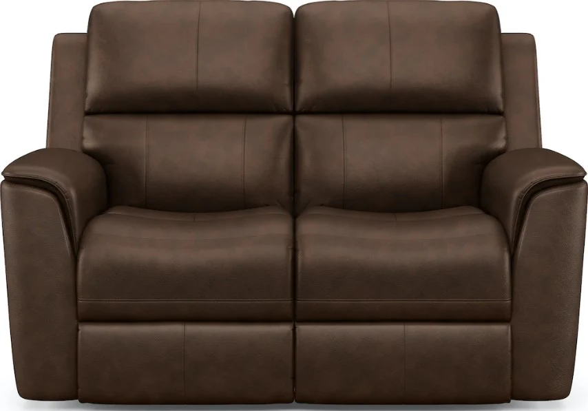 Flexsteel Henry Power Reclining Loveseat with Power Headrests and Lumbar - Image 7