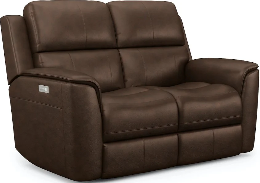 Flexsteel Henry Power Reclining Loveseat with Power Headrests and Lumbar - Image 8