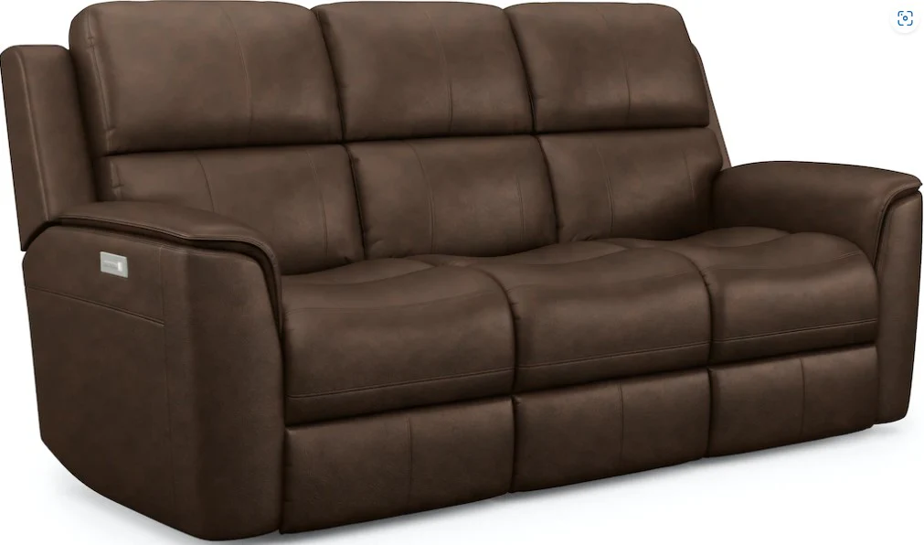 Flexsteel Henry Power Reclining Sofa with Power Headrests and Lumbar - Image 4