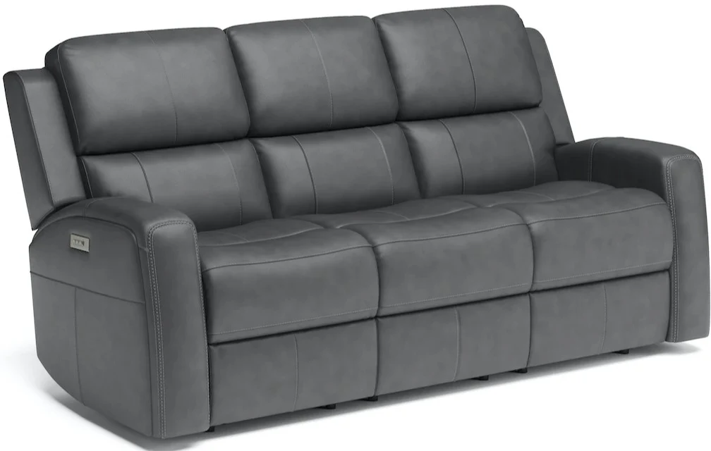 Flexsteel Linden Power Reclining Sofa with Power Headrests and Lumbar - Image 4