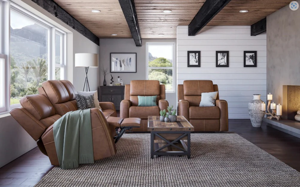 Flexsteel Linden Power Reclining Sofa with Power Headrests and Lumbar - Image 6