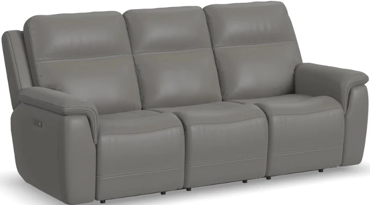 Flexsteel Sawyer Power Reclining Sofa with Power Headrests and Lumbar - Image 6