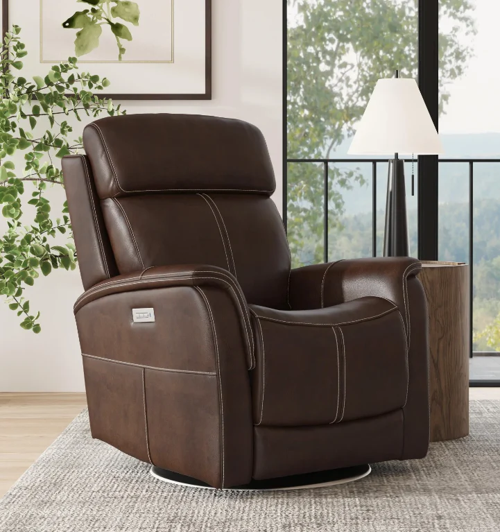 Flexsteel View Leather Power Recliner - Image 3