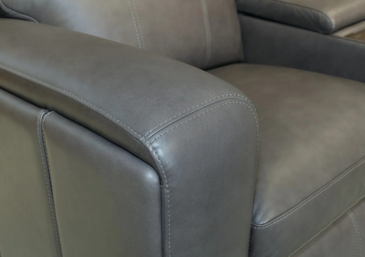 Flexsteel Wyatt Power Reclining Console Loveseat with Power Headrests and Lumbar - Image 10
