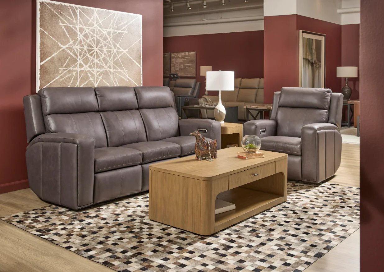Flexsteel Wyatt Power Reclining Sofa with Power Headrests and Lumbar - Image 13