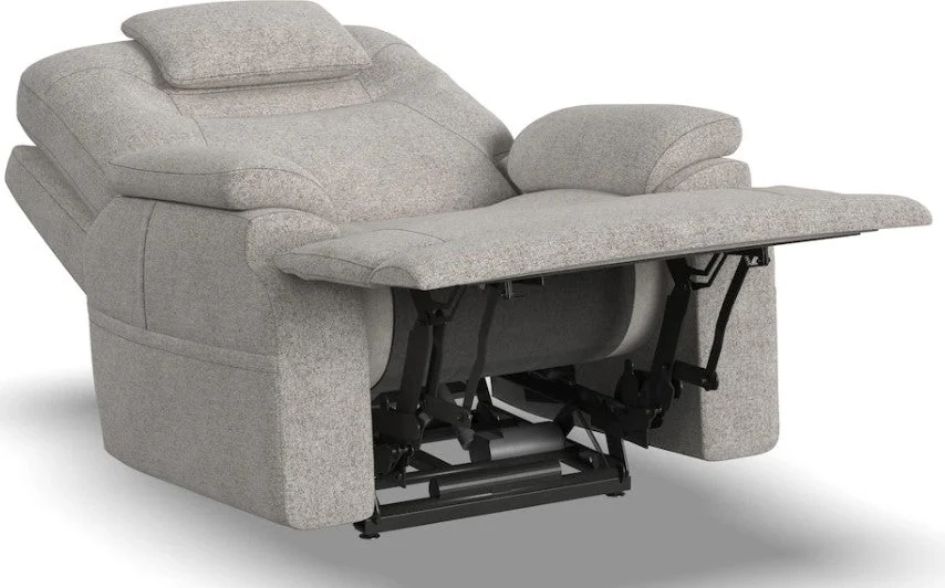 Flexsteel Zecliner Model 2 Power Lift Recliner w/Headrest & Lumbar - Image 4