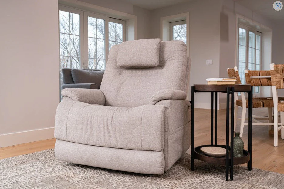 Flexsteel Zecliner Model 2 Power Lift Recliner w/Headrest & Lumbar - Image 8