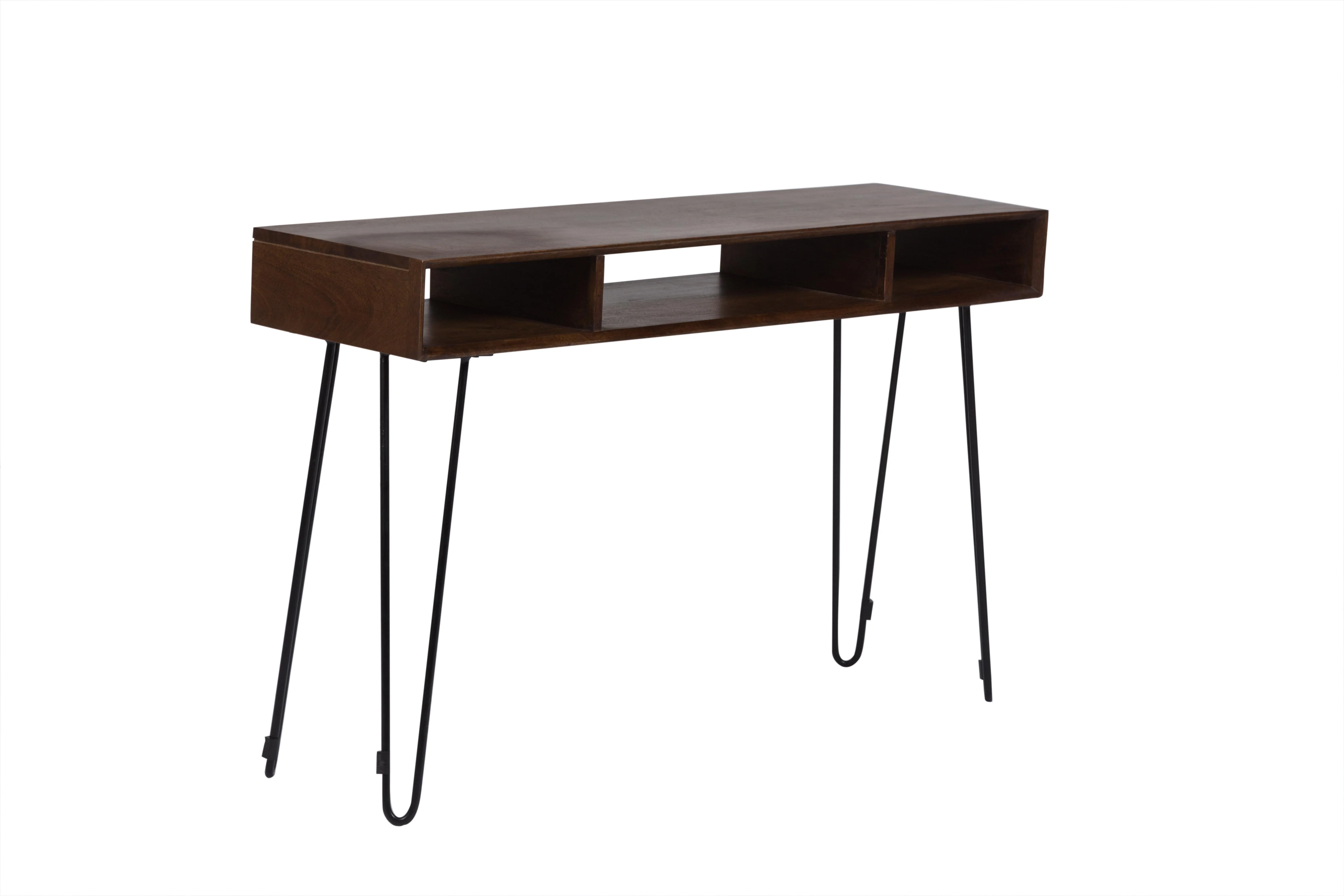 GRAPHIK CHESTNUT CONSOLE TABLE