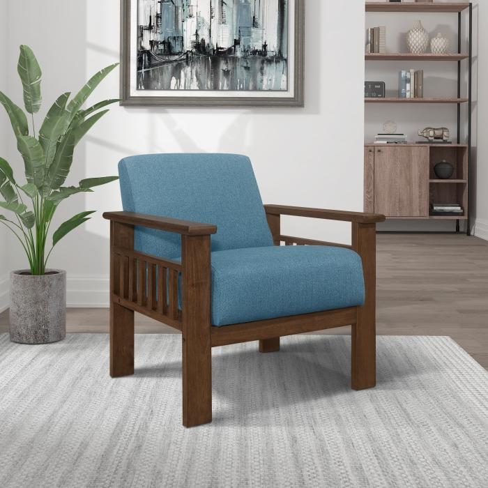 Helena Accent Chair with Storage Arms - Image 11