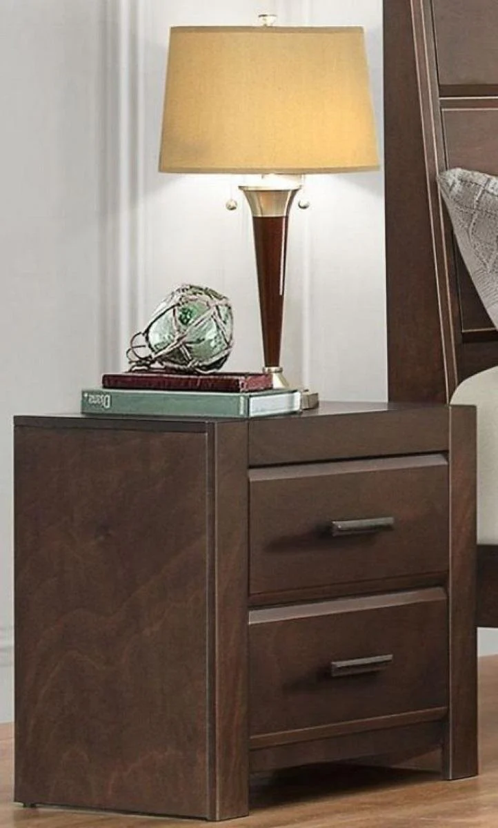 Erwan 2 Drawer Nightstand in Dark Walnut 1961-4 - Image 2