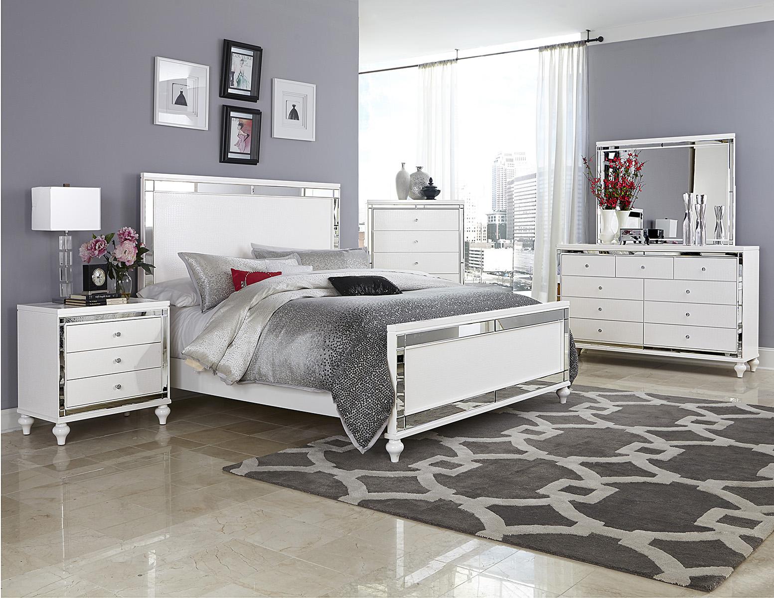 Alonza 9 Drawer Dresser in White 1845-5 - Image 4