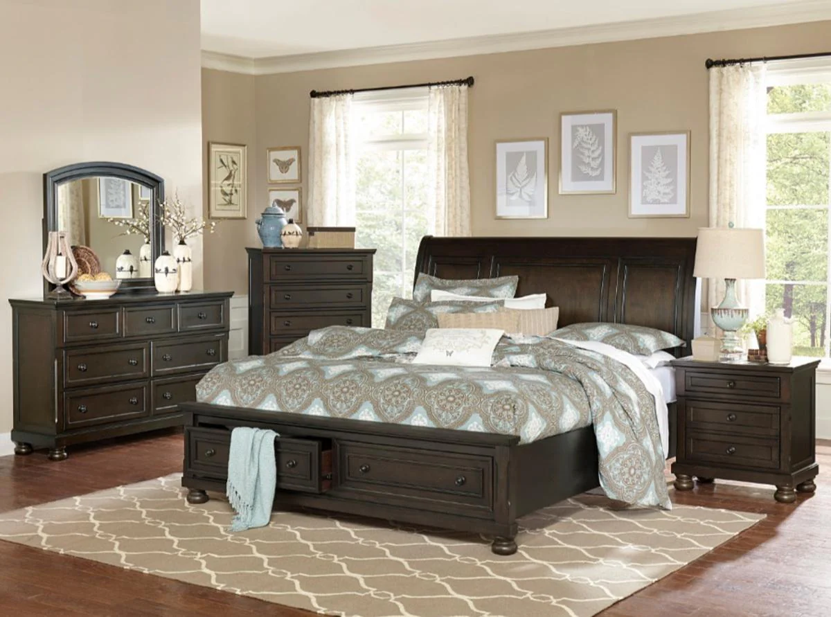 Begonia Nightstand in Gray 1718GY-4 - Image 2