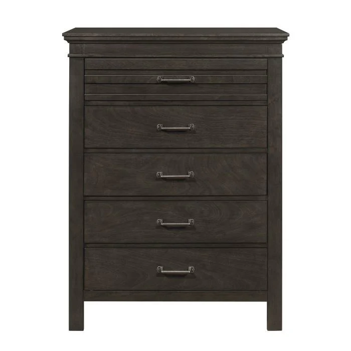 Blaire Farm Chest in Saddle Brown Wood 1675-9