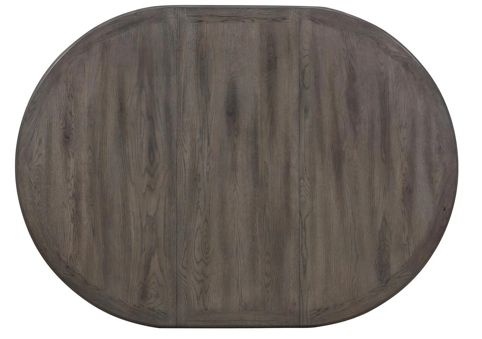 Clover Round Dining Table in White and Gray 5656-66 - Image 4