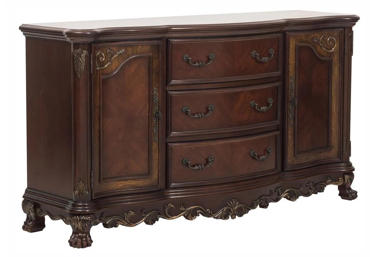Deryn Park Buffet/Server in Dark Cherry 2243-55 - Image 2