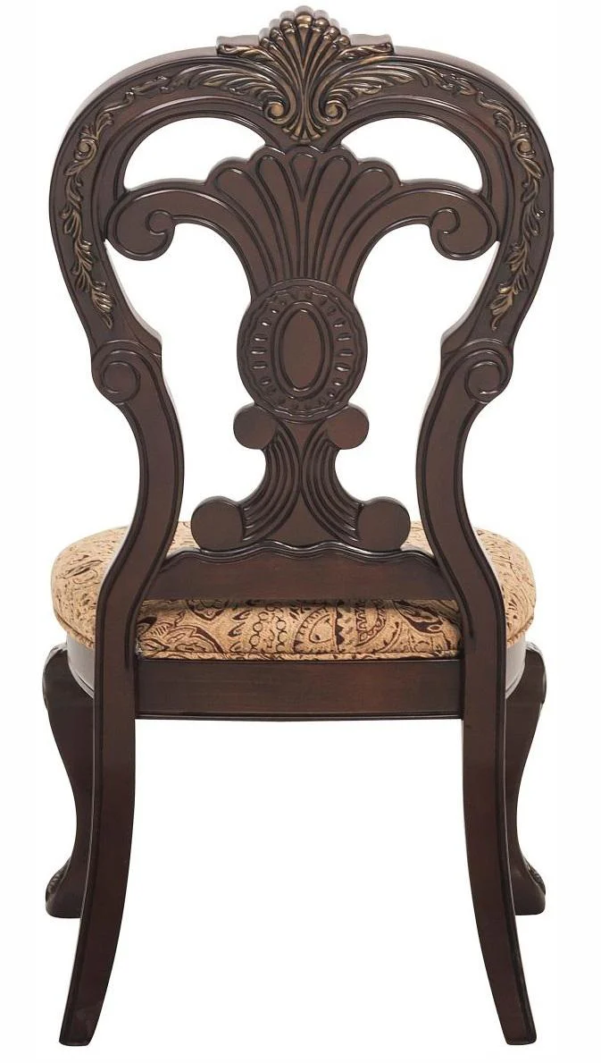 Deryn Park Side Chair in Dark Cherry (Set of 2) - Image 2