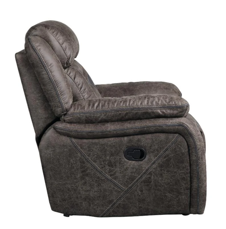 Madrona Glider Reclining Chair in Dark Brown 9989DB-1 - Image 2