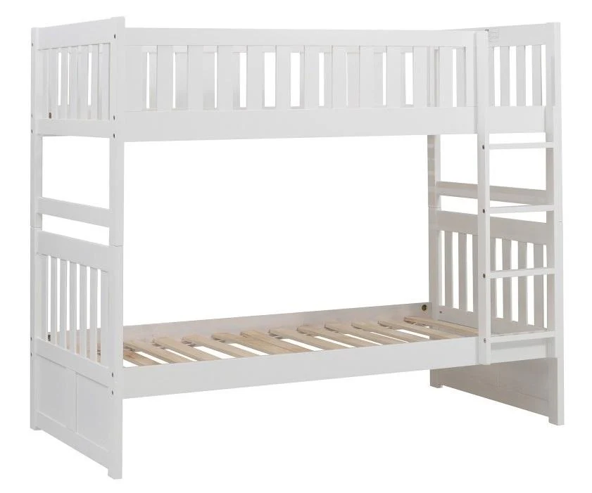 Galen Twin/Twin Bunk Bed in White B2053W-1 - Image 4