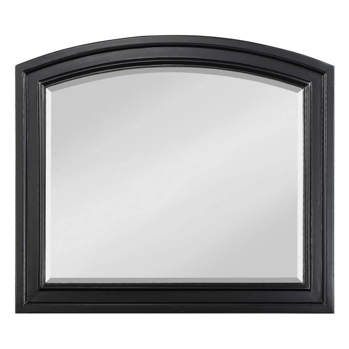 Laurelin Mirror in Black 1714BK-6