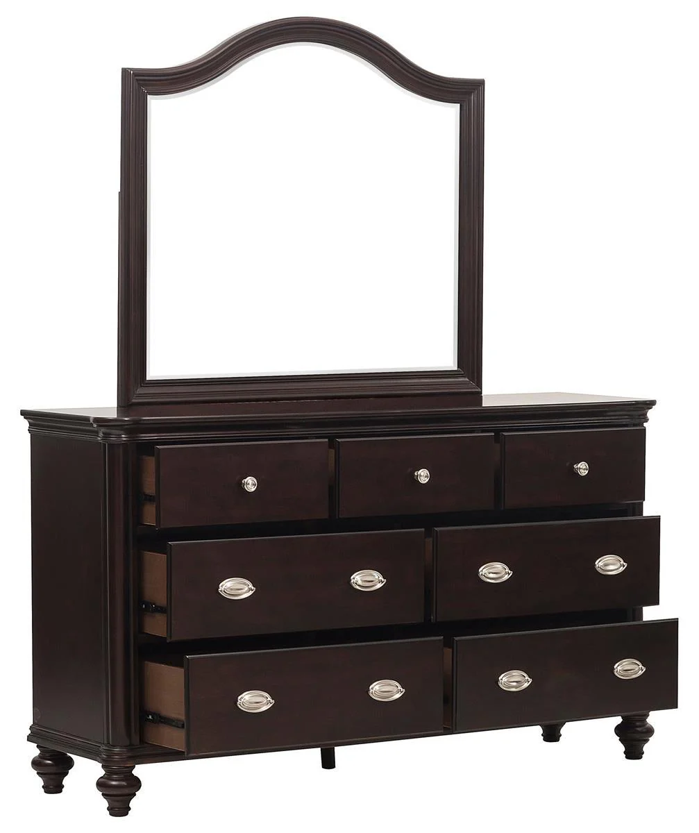 Marston Mirror in Dark Cherry 2615DC-6 - Image 4