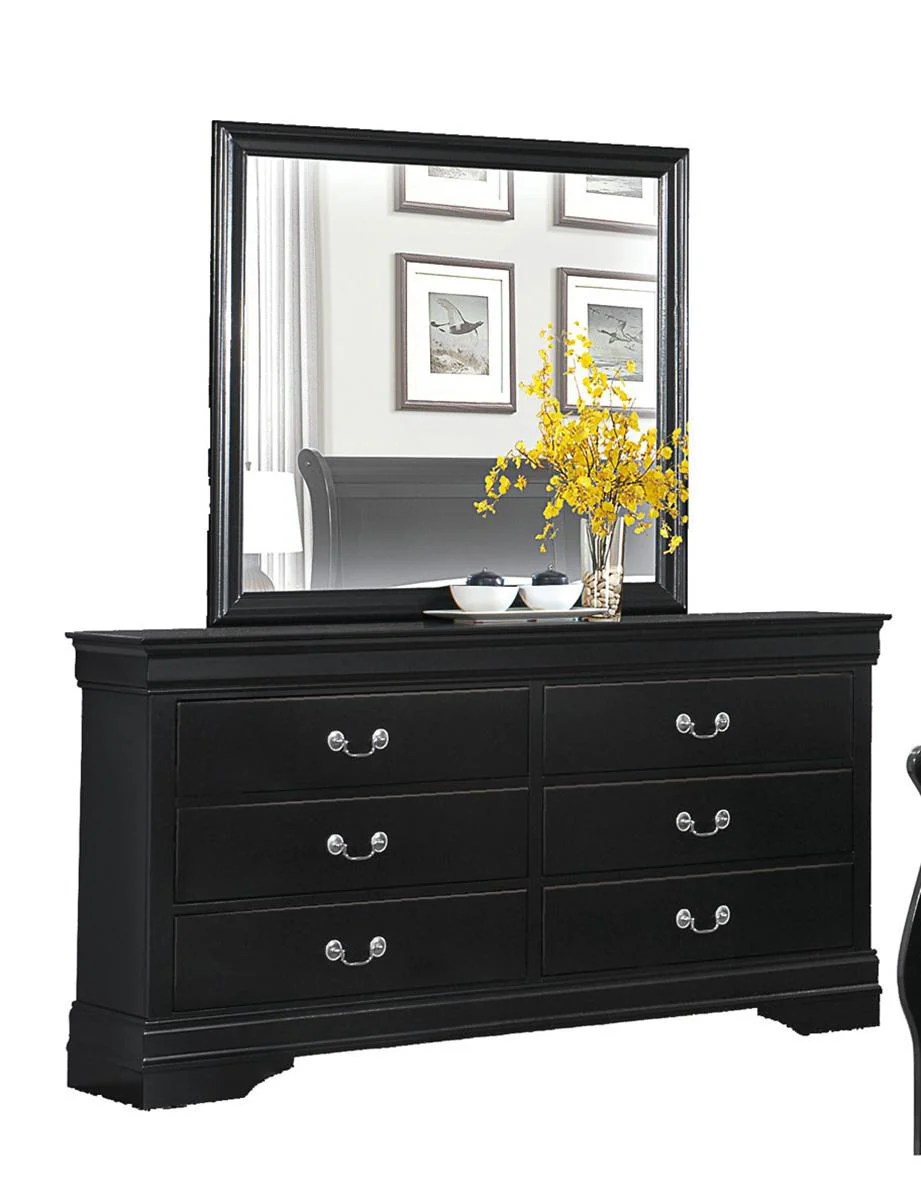 Mayville Mirror in Black 2147BK-6 - Image 2