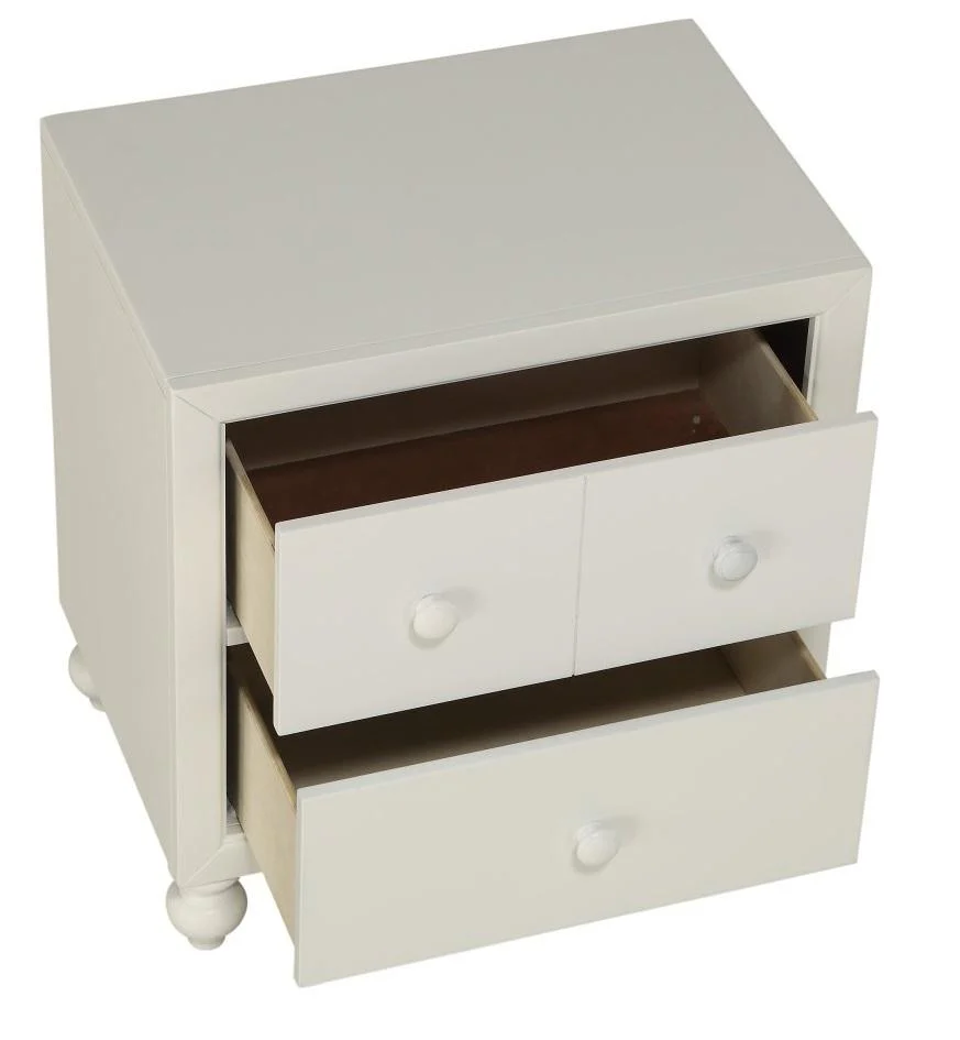 Wellsummer 2 Drawer Nightstand in Gray 1803GY-4 - Image 4