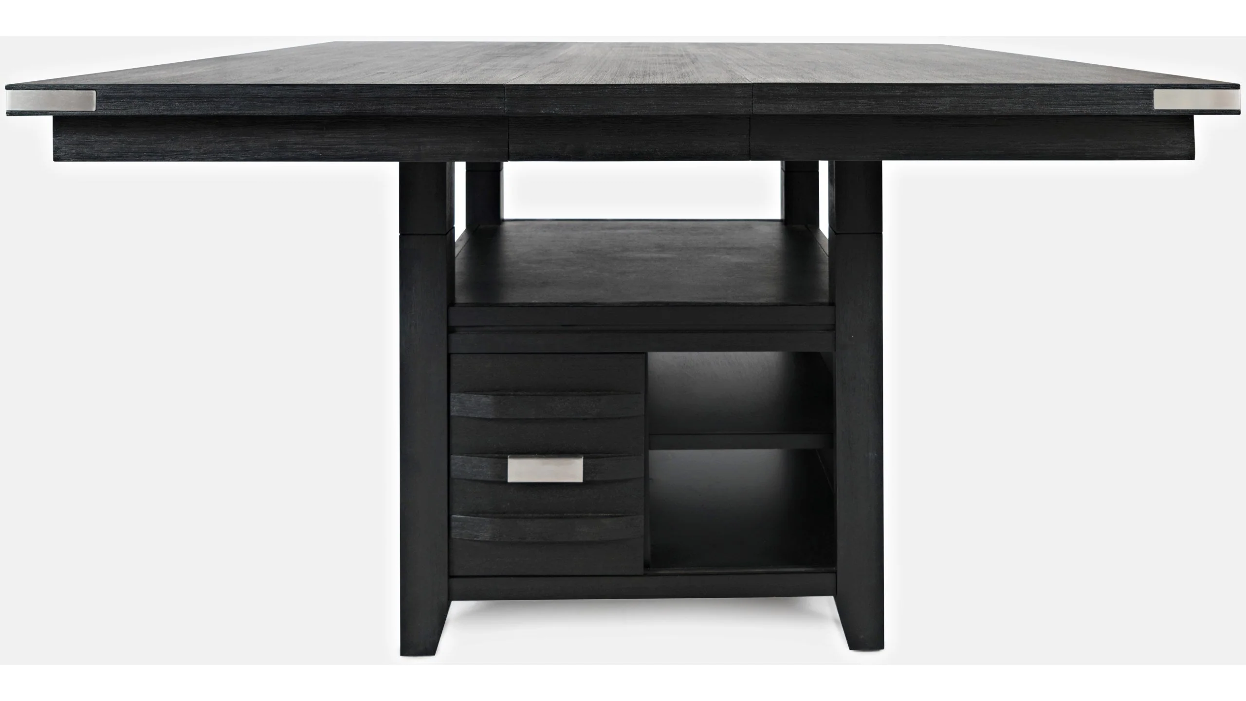 Jofran Altamonte Square Dining w/Storage Base in Dark Charcoal - Image 2