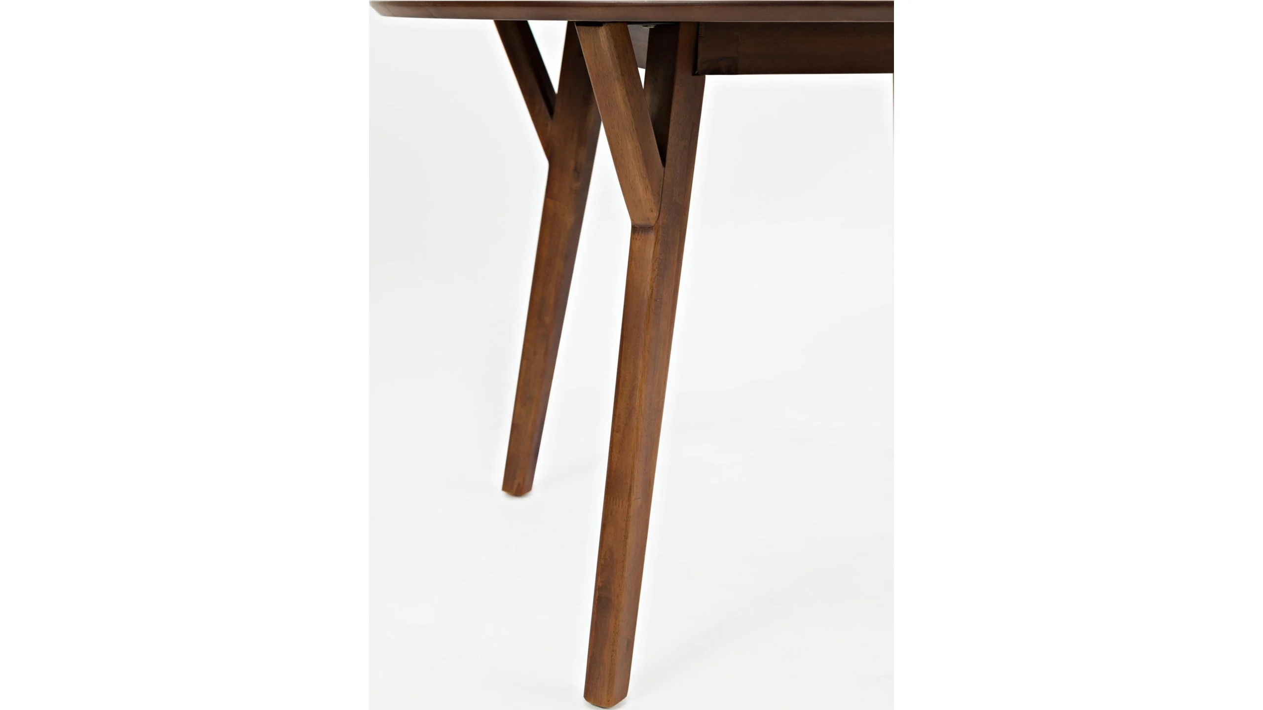 Jofran Copenhagen Round Dining Table in Brown - Image 5